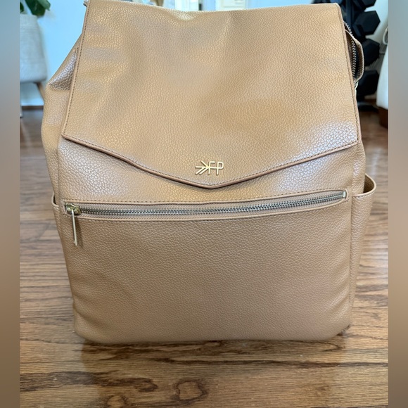 Freshly Picked Tan Diaper Backpack - Picture 1 of 14